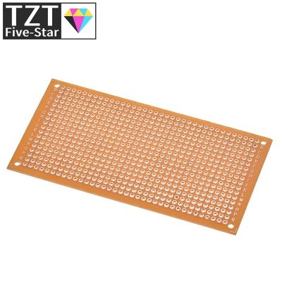 【YF】✗  10pcs Side Wholesale universal 5x10cm Solderless PCB Test Breadboard Prototype Paper Tinned Plate Joint holes