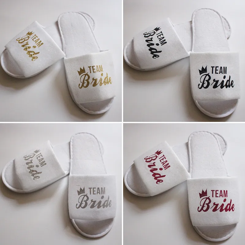 Team bride online slippers