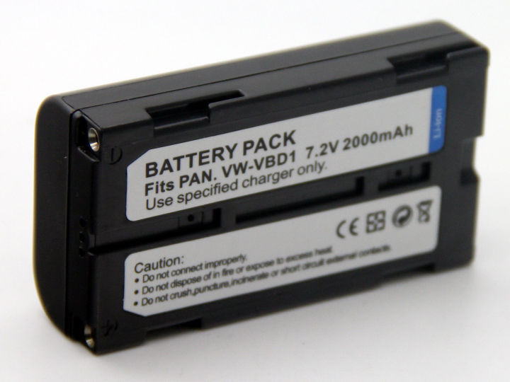 แบตกล้องpana-vw-vbd1-battery-type-li-ion-voltage-7-20v-capacity-2000mah