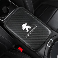 หนังรถ Center Armrest Mat Universal ภายใน Auto Cushion กล่อง Protector Pad สำหรับ Peugeot 206 207 307 3008 2008 308 408 508 301 208อุปกรณ์เสริม