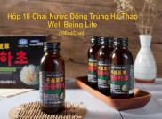 Nước Đông Trùng Hạ Thảo Hàn Quốc Hộp 10 Chai x 100ml