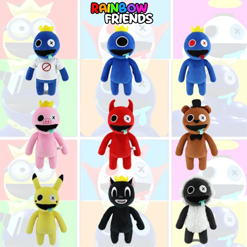 Roblox Rainbow Friends Chapter 2 Demon Doll Plush Toy Stuffed