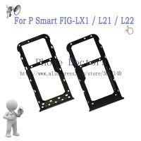 For Huawei P Smart FIG-LX1 / FIG-L21 / FIG-L22 Sim Card Tray Micro SD Card Holder Slot Adapter Parts Sim Card Adapter Tracking SIM Tools