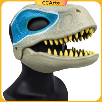 CCArte หมวกไดโนเสาร์หน้ากากไดโนเสาร์สำหรับเทศกาลงานปาร์ตี้ธีมชุดแฟนซี