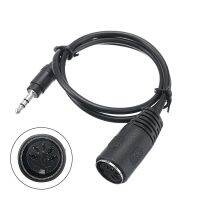 【CW】 3.5mm Jack TRS Male to 5 Pin MIDI DIN Female Adapter Converter Cable For Headphone/CD player/VCR/DVD/Tablet PC