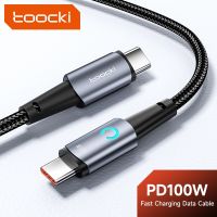 ขายดี YJ99529 - /☍♕Ooocki USB แสดง C ไปยังสาย100W สายชาร์จเร็ว PD สำหรับ Xiaomi Samsung Huawei MacBook iPad ประเภท Pro