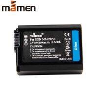 MAMEN 1PCS/ 2100mAh NP-FW50 Camera Battery for Sony A5000 A5100 A6000 A6100 Replacement Lithium Battery