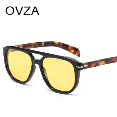 OVZA แว่นกันแดดโพลาไรซ์ย้อนยุคผู้หญิงวินเทจชายขับรถ S1128