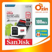 Thẻ nhớ micro SD sandisk Ultra A1 256GB SDXC class 10 100Mb s