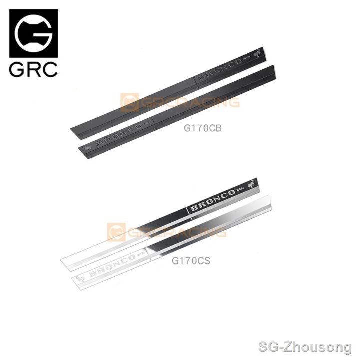 for-grc-trax-trx4-92076-4-bronco-metal-stainless-steel-side-skirt-decorative-protective-sheet-metal-sticker
