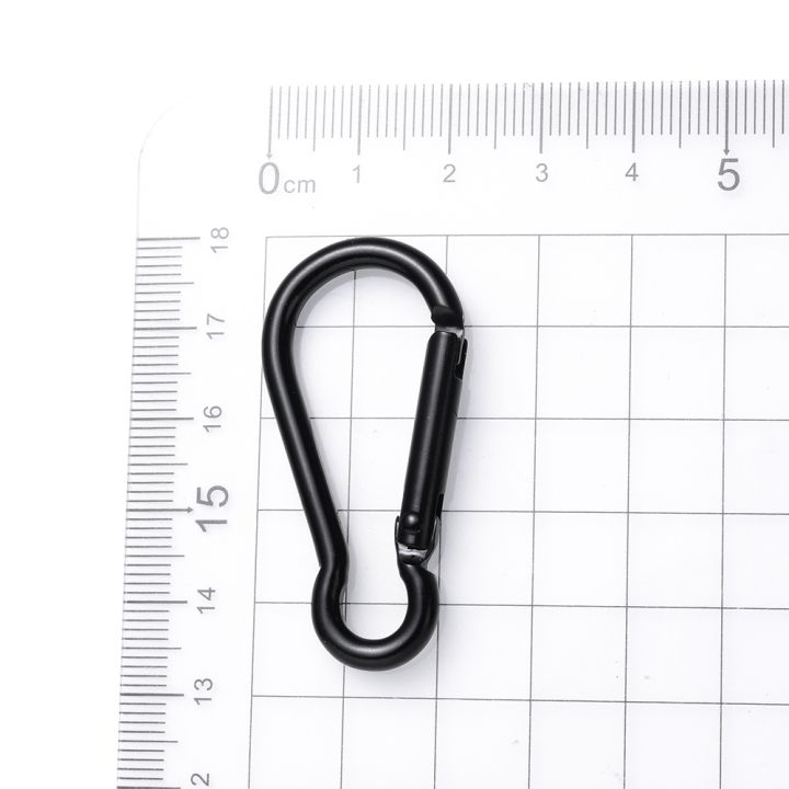 5pcs-23x46mm-mix-color-carabiner-d-ring-key-chain-clip-camping-hoop-outdoor-spring-gate-safety-buckle-kayrings-diy-accessories