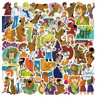 ?พร้อมส่ง?Scooby-Doo สกูบี้-ดู USA ANIME MOVIE Sticker สติ๊กเกอ 50ชิ้น สําหรับตกแต่งกระเป๋าเดินทางแล็ปท็อปกีตาร์