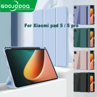 - GOOJODOQ เคสสําหรับ Xiaomi Pad 5 เคสสําหรับ Mi Pad 5 Pro เคสสําหรับ Xiaomi Mi Pad 5 เคสรองรับการนอนหลับ