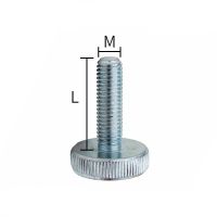 1/5pcs M3 M4 M5 M6 M8 M10 DIN653 GB835 Knurl Flat Head Hand Tighten Thumb Screw Curtain Wall Glass Thumbscrew Adjust Toolless