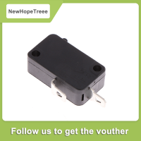 NewHopeTreee การรีเซ็ตอัตโนมัติสวิตช์จำกัดขนาดเล็ก KW7-0-A AC125V 250V ตัวจำกัดเครื่องทำน้ำอุ่นแบบสัมผัส16A เงิน2ชิ้น