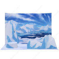 Diorama (Arctic and Antarctic / Glacier) ภาพสามมิติ (อาร์กติกและแอนตาร์กติก / ธารน้ำแข็ง)