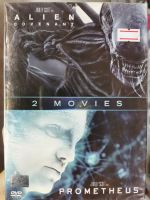 DVD 2 Movies 2 Disc : Alien Covenant เอเลี่ยน โคเวแนนท์ + Prometheus โพรมีธีอุส  " เสียง / บรรยาย : English , Thai "  A Film by Ridley Scott