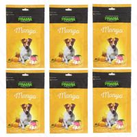 GOP ขนมสุนัข PRAMA Dog Treat Creamy Mango 70g (6 bags) ขนมสุนัข รส ครีมมะม่วง 70กรัม (6 ห่อ) ขนมหมา ขนมสัตว์เลี้ยง