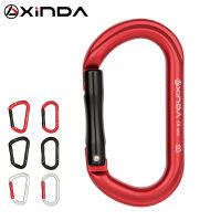 XINDA Outdoor Rock Climbing Straight Quickdraw Spring-Loaded Gate Aluminium Carabiner Protect Kits Professional คุณภาพสูง