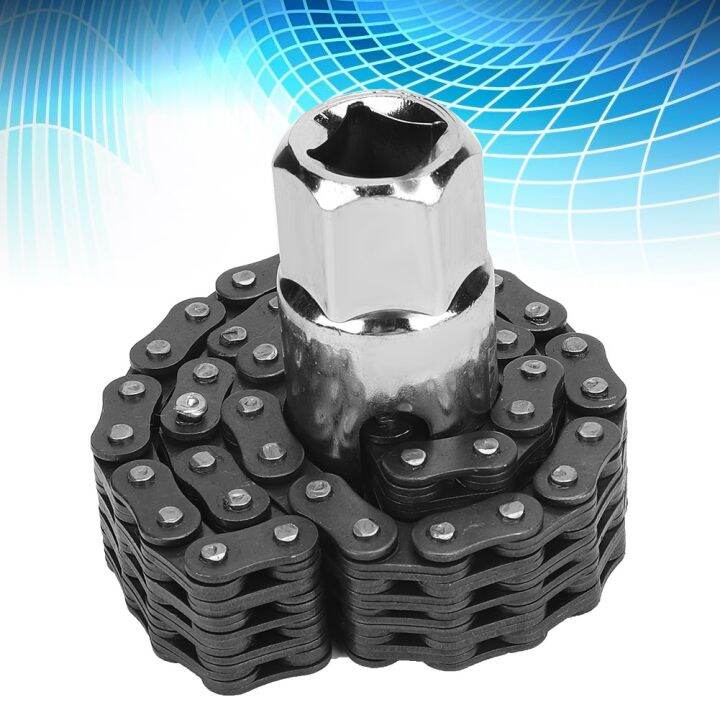 Oil Filter Wrenches 14cm Heavy Duty Chain Type Oil Filter Wrench