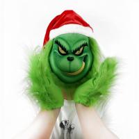 3D Grinch Mask Christmas Costume Universal Cosplay Props Grinch Mask Breathable Cosplay Mask Christmas Accessories dutiful