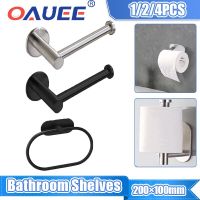 Self Adhesive Toilet Paper Roll Holder No Drilling Stainless Steel Wall Mount Tissue Towel Rack for Bathroom Kitchen Accessories Toilet Roll Holders