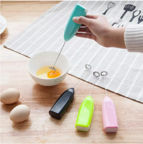 Electric Milk Frothers Drink Foamer Whisk Mixer Mini Stirrer Coffee Egg  Beater