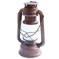 LED Retro Portable Lantern Outdoor Camping Kerosene Lamp Dynamic Flame Light Battery Powered tent light Garden Decoration