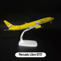 ขนาด1:250โลหะเครื่องบินรุ่นจำลอง,สายการบินเม็กซิโก B737 Mercado เครื่องบินการบินขนาดเล็กศิลปะคอลเลกชันเด็กของเล่นเด็ก