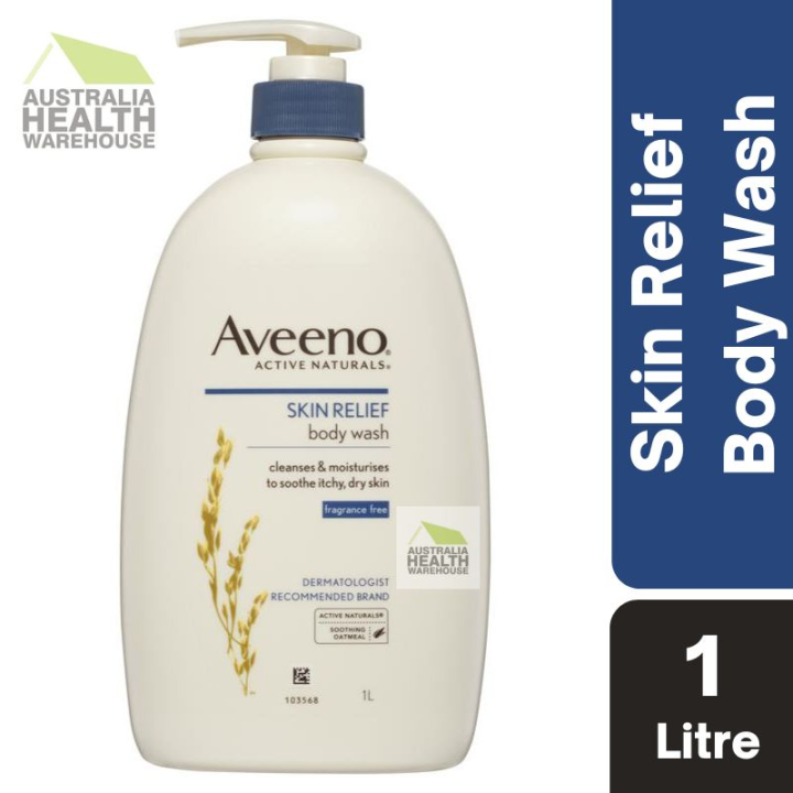 Aveeno Active Naturals Skin Relief Moisturising Body Wash Fragrance ...