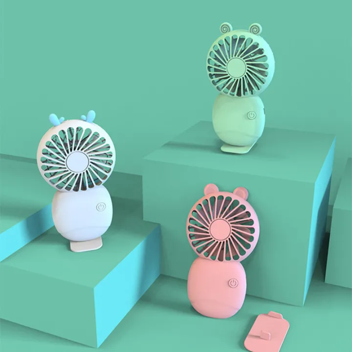 USB Mini Wind Power Electric Fan Ultraquiet Convenient Fan Desktop