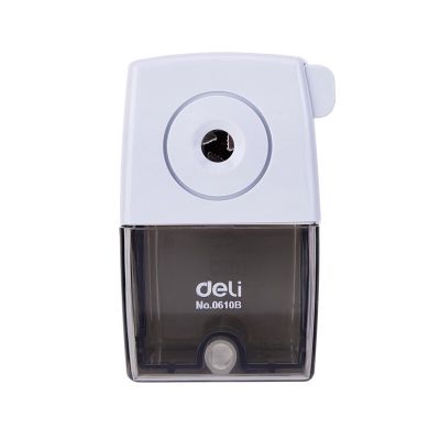 Deli Manual Pencil Sharpener Office School Supplies Stationery 0610B