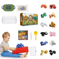 Kids Gemstone Dig Science Kit Dig Up Real Gemstones Toy Educational Excavation Kit for Archaeology Enthusiasts DIY Toys for Kids Children Boys Girls noble