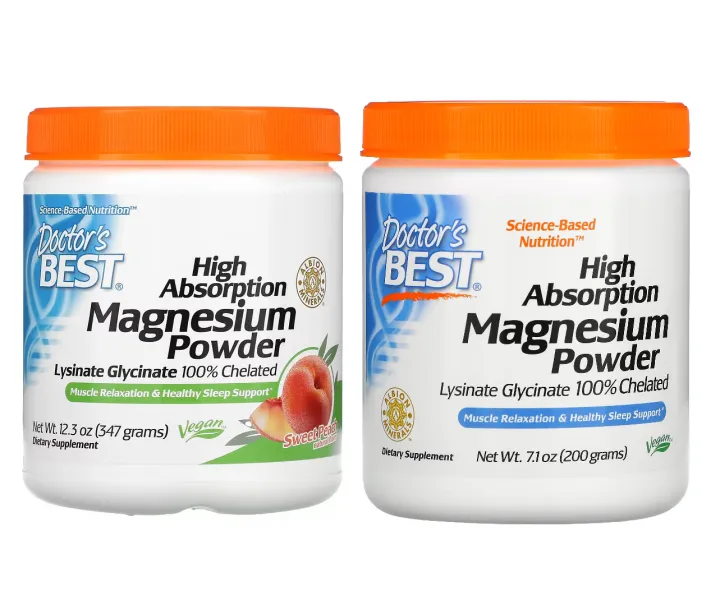 Doctor's Best, High Absorption Magnesium Powder, 7.1 Oz (200 G) Or ...