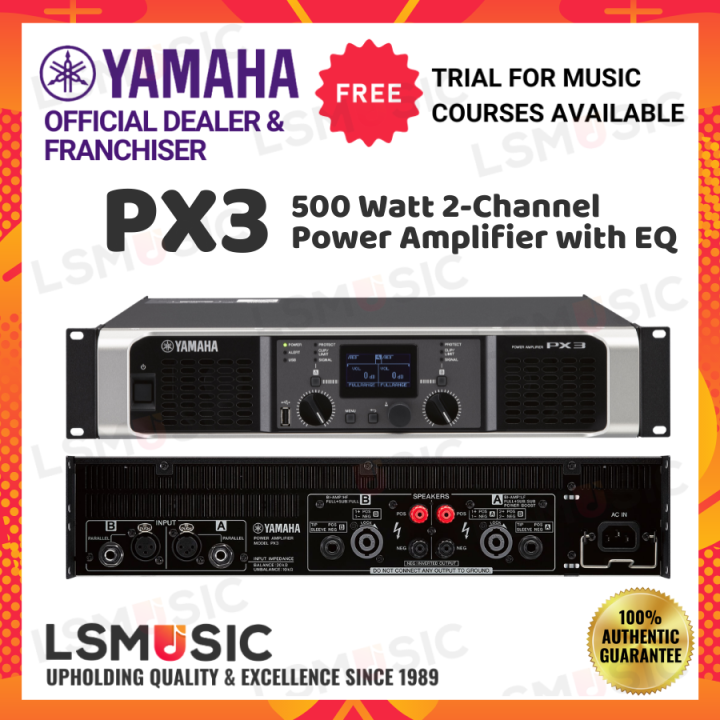 Yamaha PX3 2Channel Power Amplifier 500 Watt w/ EQ Power Mixer ( PX 3