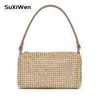 Hot Soft Rhinestone กระเป๋าถือผู้หญิงกระเป๋าเพชรไหล่กระเป๋าสุภาพสตรีหญิง Crossbody กระเป๋า Shining Diamond กระเป๋าผู้หญิงกระเป๋า2022