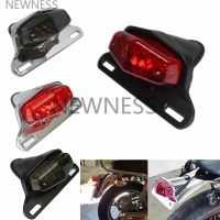 ไฟท้าย LED มอเตอร์ไซค์สำหรับ Triumph Cafe Racer โคมไฟไฟเบรกท้ายสไตล์ Lucas สำหรับ Xj6ฮาร์เลย์ฮอนด้ายามาฮ่า