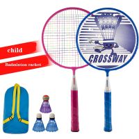 Outdoor Badminton Rackets With Balls 2 Player Badminton Set For Children Indoor Outdoor Parent-child Sports Game 1 Pair Gift -40