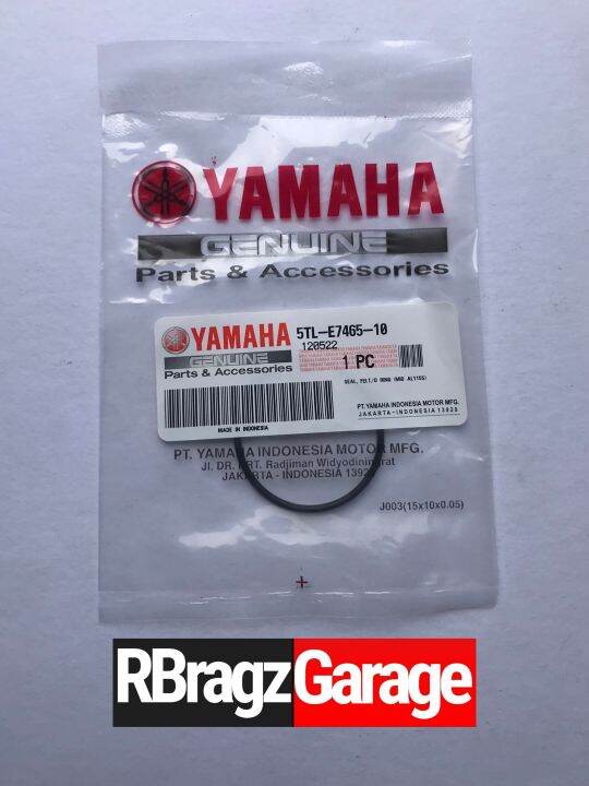 Genuine Yamaha 5TL-E7465-10 O Ring Torque Drive RBragzGarage | Lazada PH