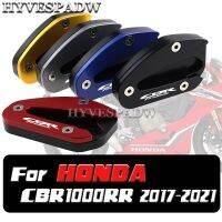 แผ่นรองขยายขาตั้งสำหรับมอเตอร์ไซค์ฮอนด้า CBR1000RR SP1 Cbr 1000RR Cbr 1000 Rr 2017-2021 Cnc ขาตั้ง Plate20232023เท้าสำหรับรถจักรยานยนต์