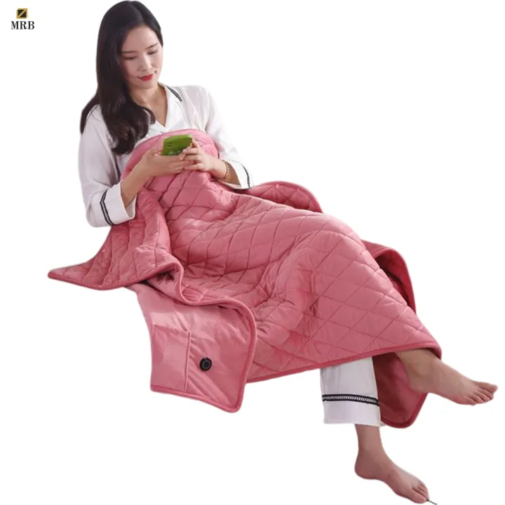 Mrb electric heat blanket with automatic shut off adjustable