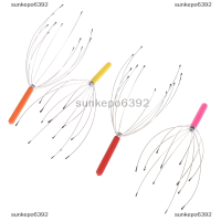 sunkepo6392 เครื่องนวดคลายความเครียดสำหรับบรรเทาอาการปวดหัวปลาหมึกเครื่องนวดหนังศีรษะคอคลายความเครียด