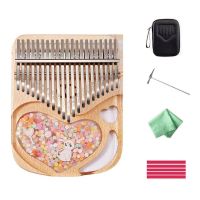 【FCL】♞✓ 17 21 Keys Kalimba Thumb U-Shape Musical Instrument Children Audlt Music