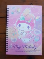 สมุดปกแข็ง สันห่วง มีเส้น ลาย My Melody ลิขสิทธิ์แท้  ขนาด 15x21.5cm