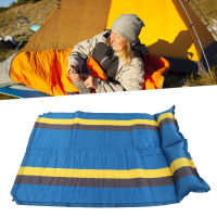 Camping Sleeping Pad Inflatable Sleeping Pad Spliceable ประหยัดพื้นที่สบายคู่สำหรับตั้งแคมป์กลางแจ้ง