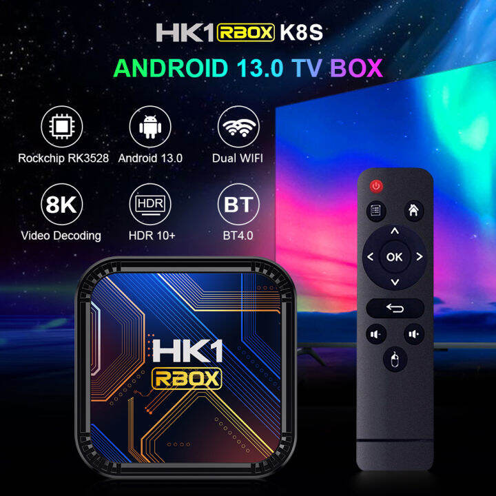 salange-hk1-rbox-k8s-แอนดรอยด์13กล่องทีวี-rk3528-64gb-32gb-16gb-2-4g-5g-wifi-bt-4-0-8k-ถอดรหัสวิดีโอชุดกล่องสมาร์ททีวีรับสัญญาณด้านบน