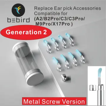 Bebird Ear Cleaner Replacement Tips for R3/T15/X3/D3Pro/R1 (New