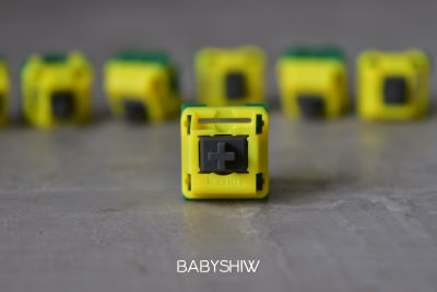 (พร้อมส่งในไทย) KAILH X DOMIKEY CANARY / Tactile / Switch mechanical keyboard / Canary Switch