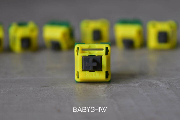 พร้อมส่งในไทย-kailh-x-domikey-canary-tactile-switch-mechanical-keyboard-canary-switch