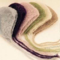 Mohair hat The newborn photography props